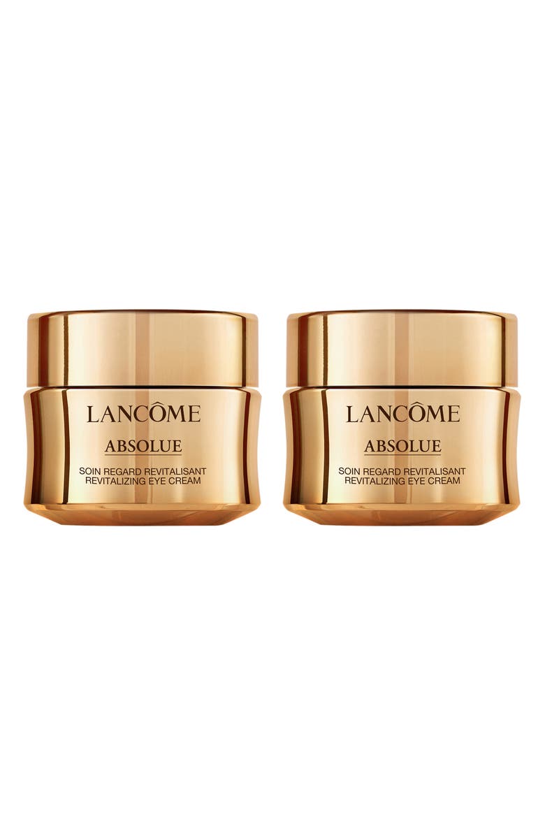 Lancôme Absolue Revitalizing Eye Cream Duo Set USD $270 Value, Main, color, 