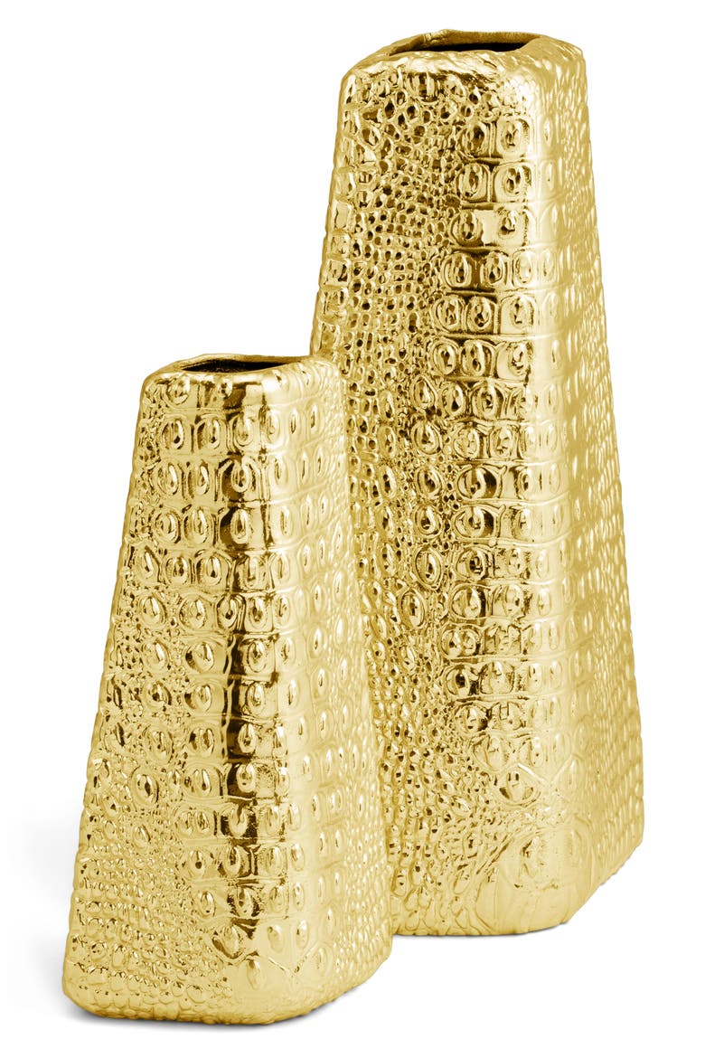 Safari Centerpiece Vase, Alternate, color, Gold