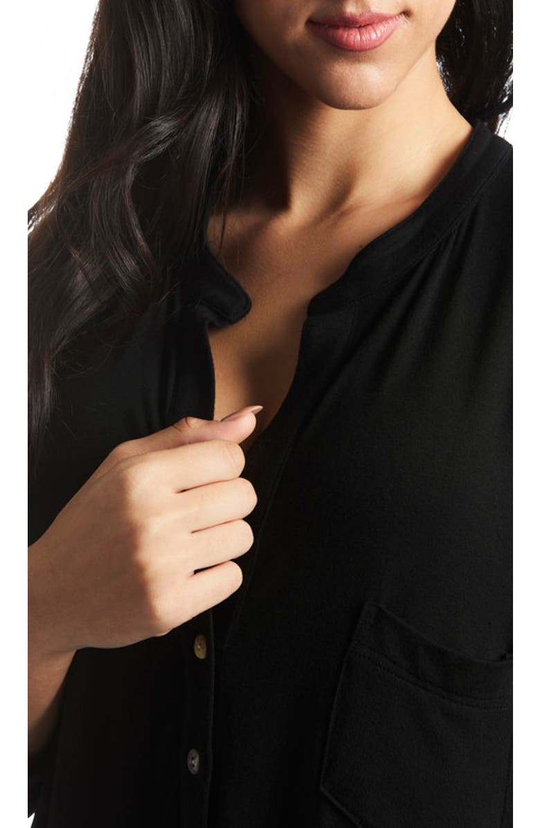 Everly Grey Juliana Maternity/Nursing Dress, Alternate, color, Black