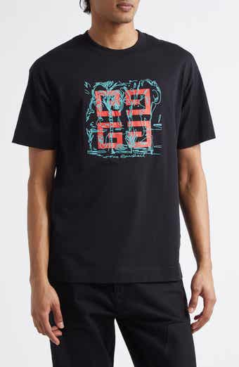 Givenchy Logo Embroidered Oversize T-Shirt | Nordstrom Givenchy Logo Embroidered Oversize T-Shirt | Nordstrom