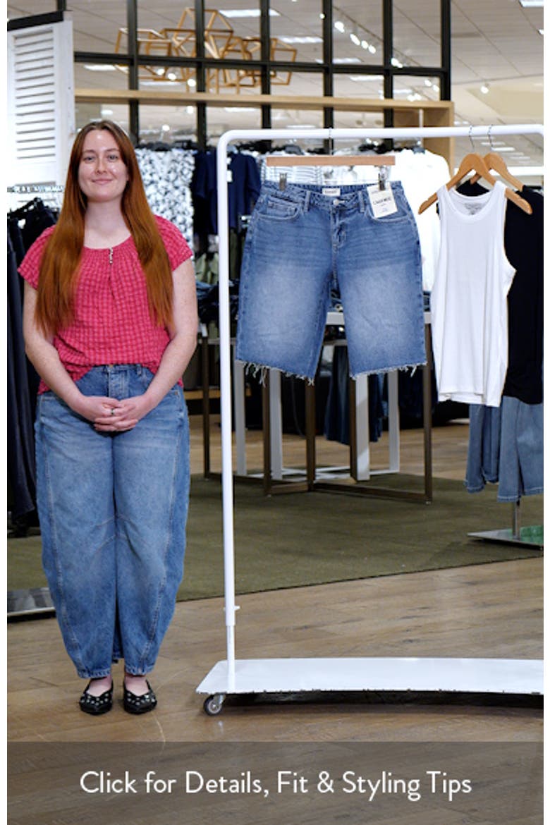 Elsie Low Rise Bermuda Shorts video