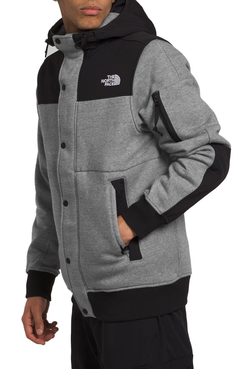 The North Face Highrail Faux Shearling Lined Fleece Jacket, Alternate, color,