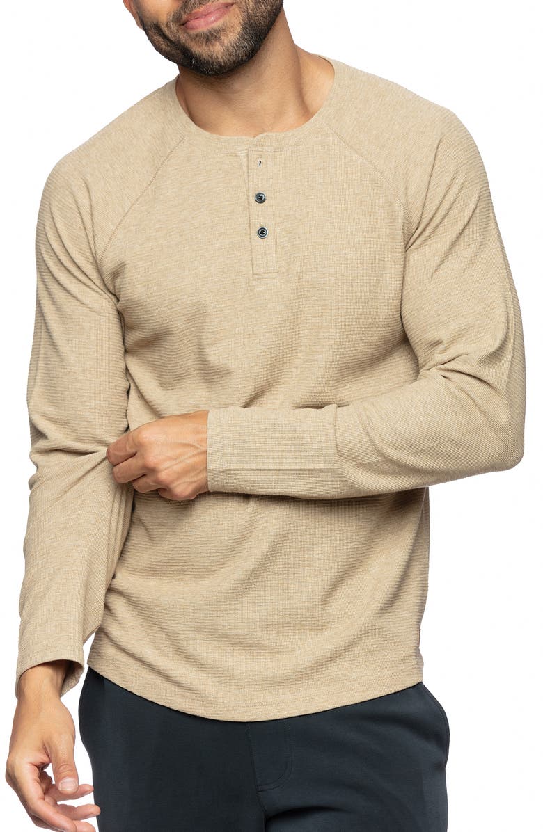 Fundamental Coast Herondo Thermal Knit Henley, Main, color,