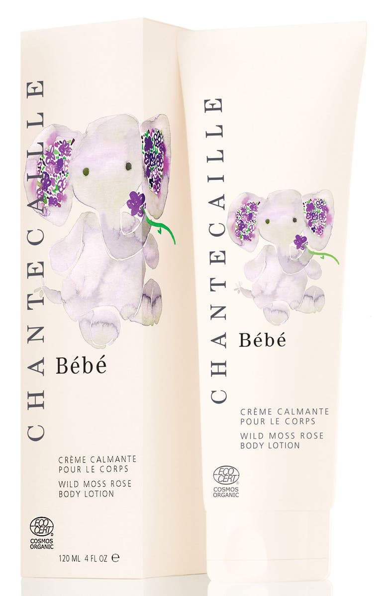 Chantecaille Bébé Wild Moss Rose Body Lotion, Alternate, color, 
