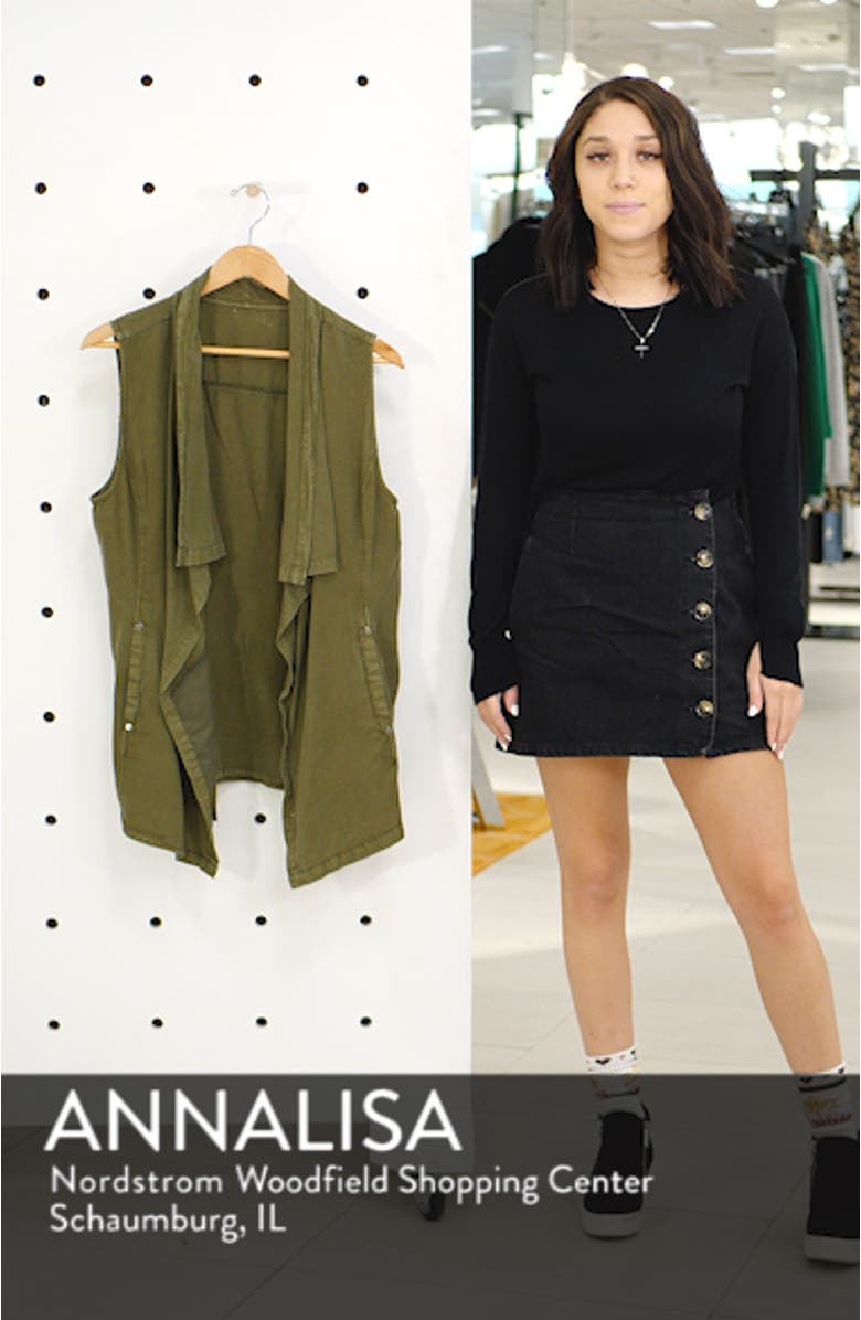 Drape Front Vest, sales video thumbnail