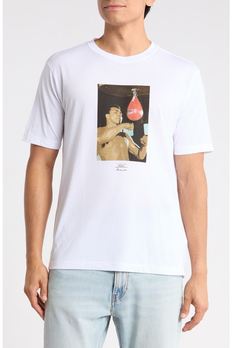 Sting Like A Bee Graphic T-Shirt, Main, color, WHITE
