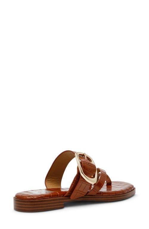 Dolce Vita Dv By Makai Toe Loop Buckle Sandal In Tan
