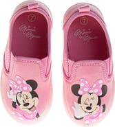 JOSMO x Disney® Kids' Minnie Mouse Mismatched Slip-On Sneaker