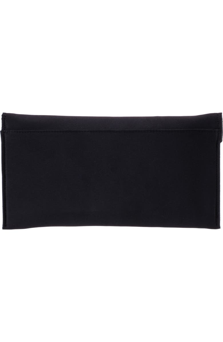 Nina Hepburn Crystal Buckle Clutch, Alternate, color,