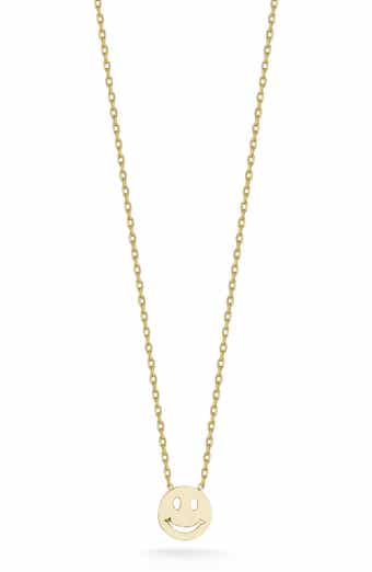 Ember Fine Jewelry Smiley Face Necklace