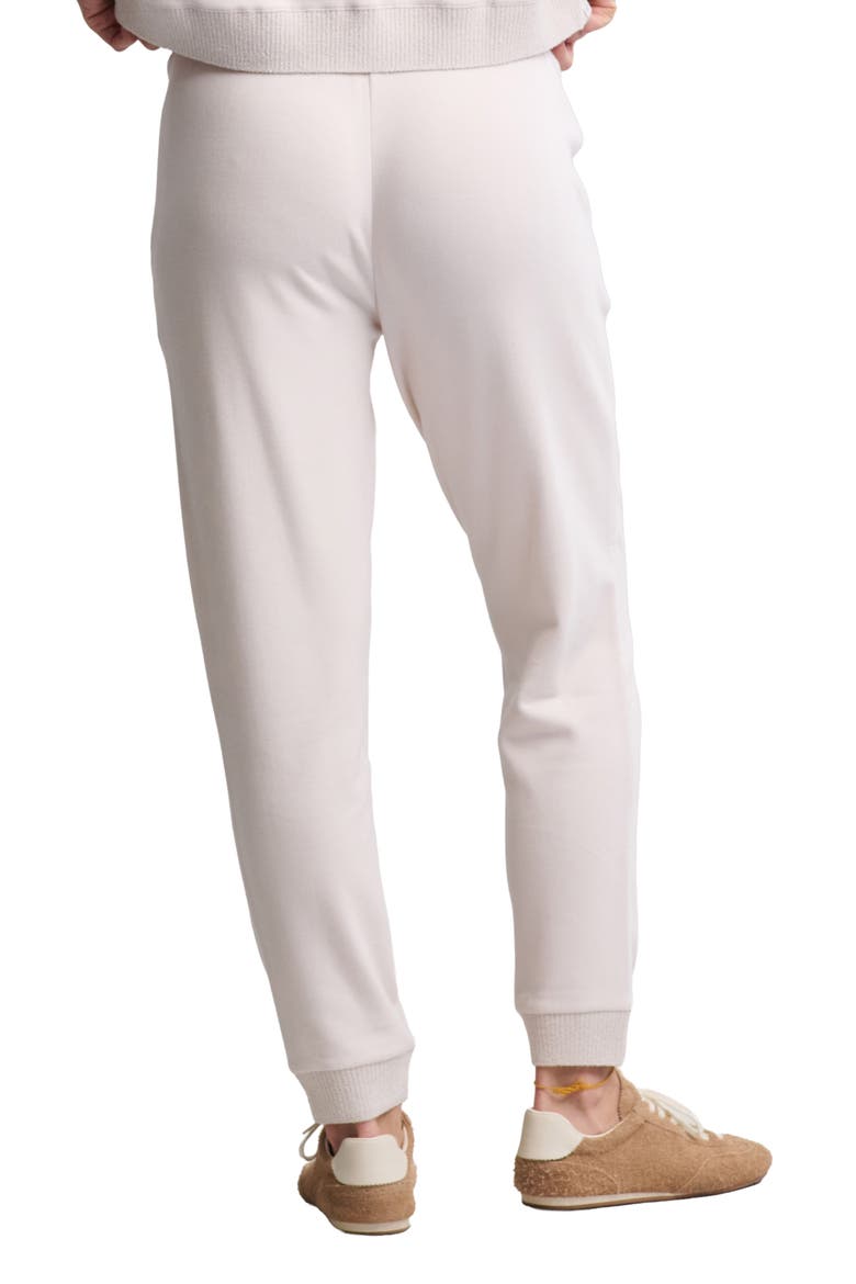 Brushed Fleece Joggers, Alternate, color, SAND DUNE