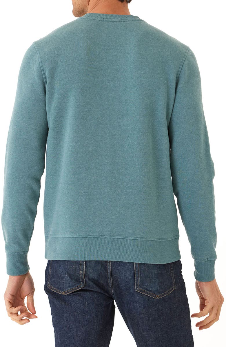 Threads 4 Thought Desert Snake Mineral Wash Crewneck Sweatshirt, Alternate, color, Watrcrs