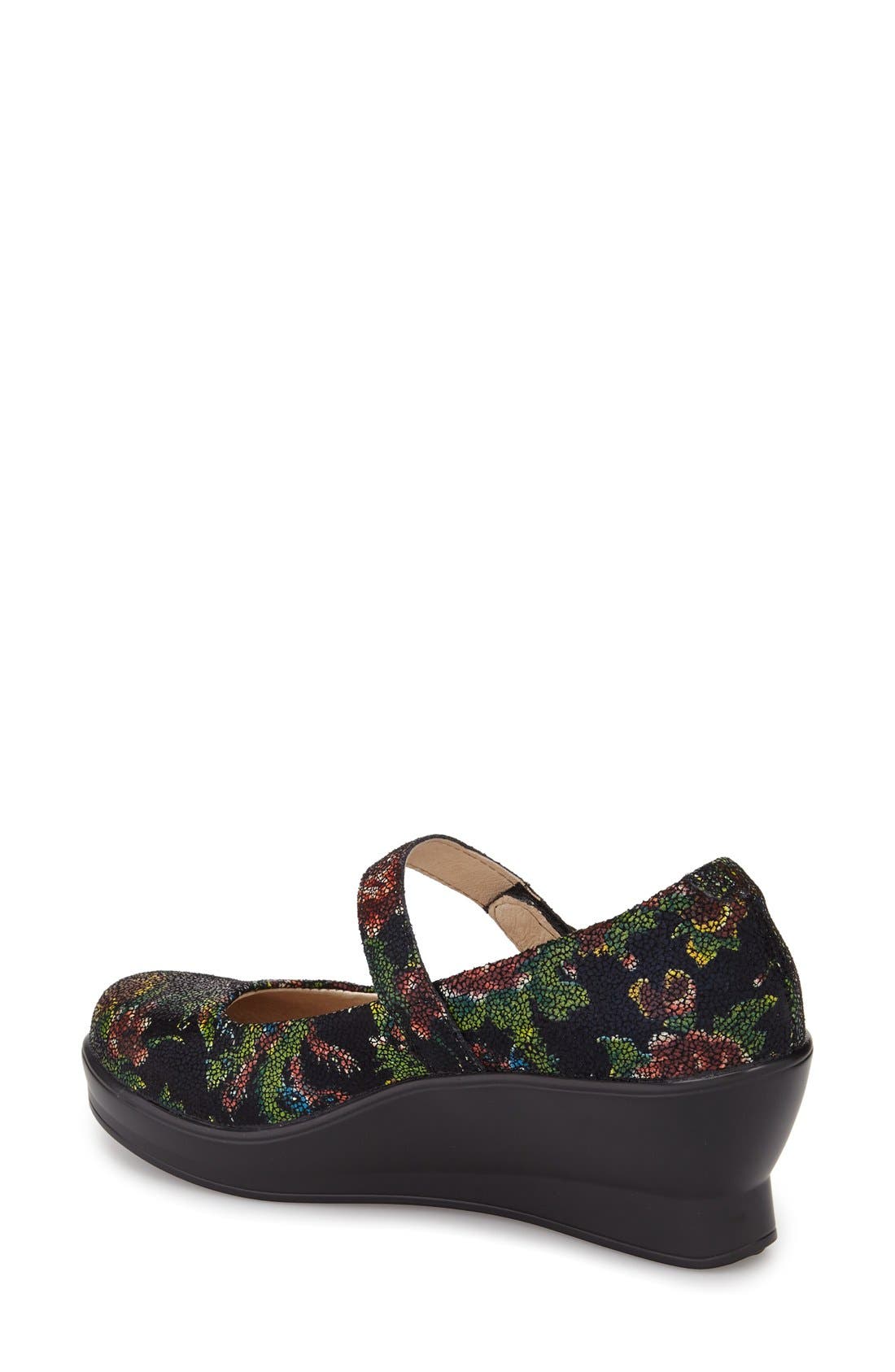 Alegria by PG Lite Alegria 'Flare' Mary Jane Wedge, Alternate, color, 