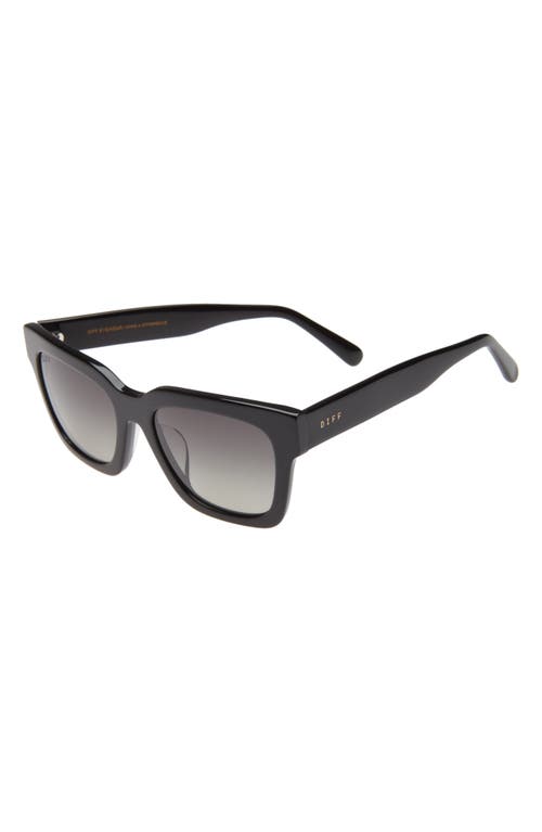 Diff Austen 55mm Gradient Polarized Square Sunglasses