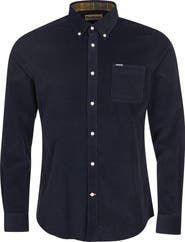 Barbour Ramsey Tailored Fit Corduroy Button-Down Shirt