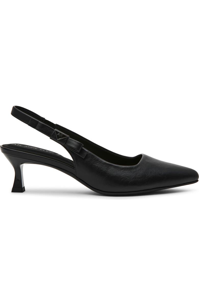 Anne Klein Ibbey Slingback Pump, Alternate, color, Black Patent