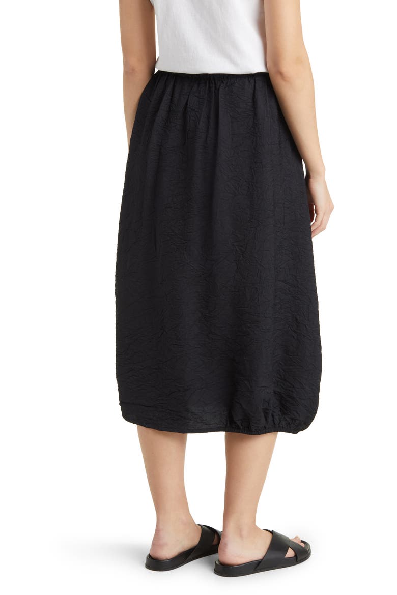 Sanchi Crinkle Skirt, Alternate, color, BLACK