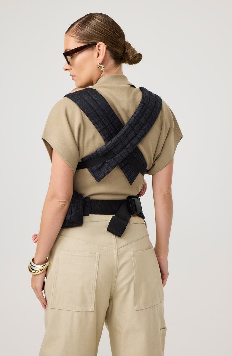 Portier Limitless Baby Carrier, Alternate, color, Black Alligator