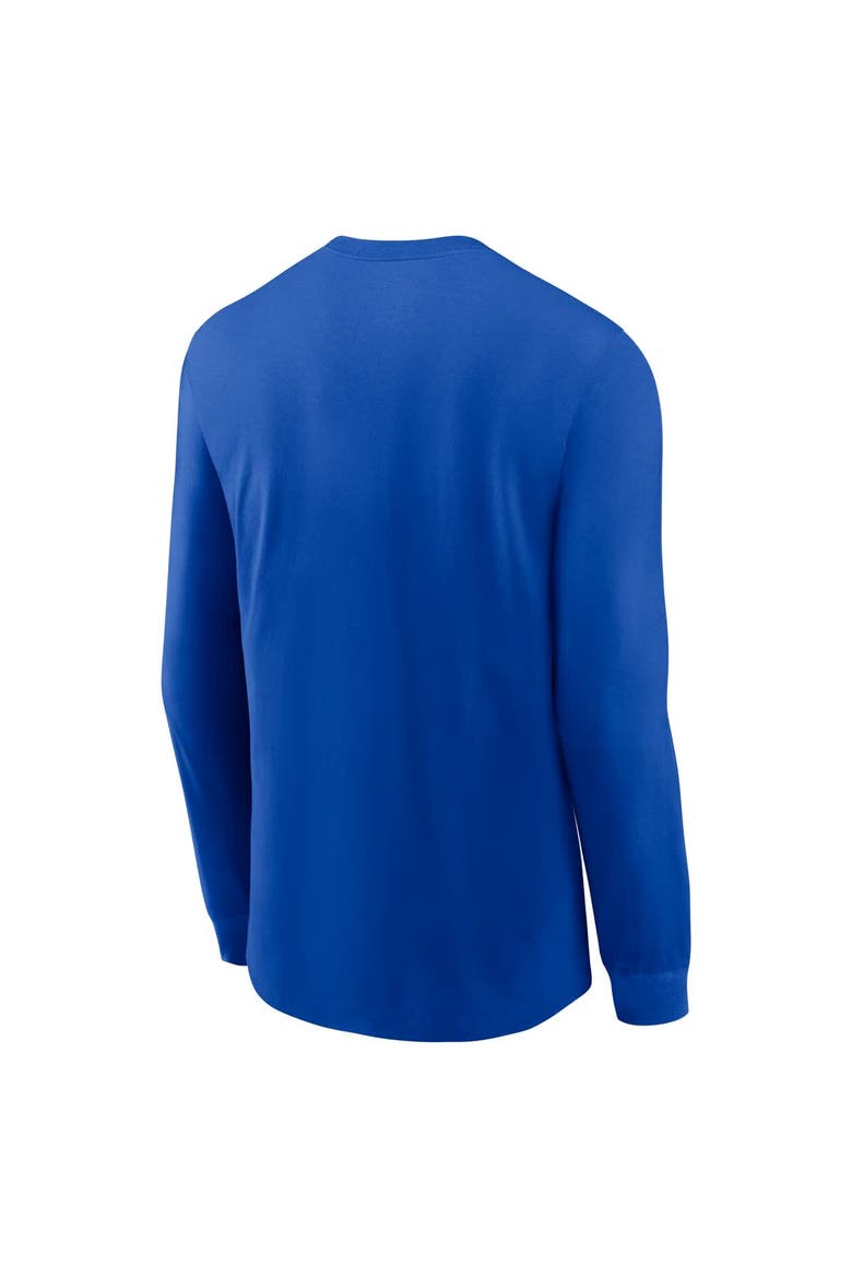 Men's Nike Royal Kentucky Wildcats Legacy Arched Logo Long Sleeve T-Shirt, Alternate, color, Royal