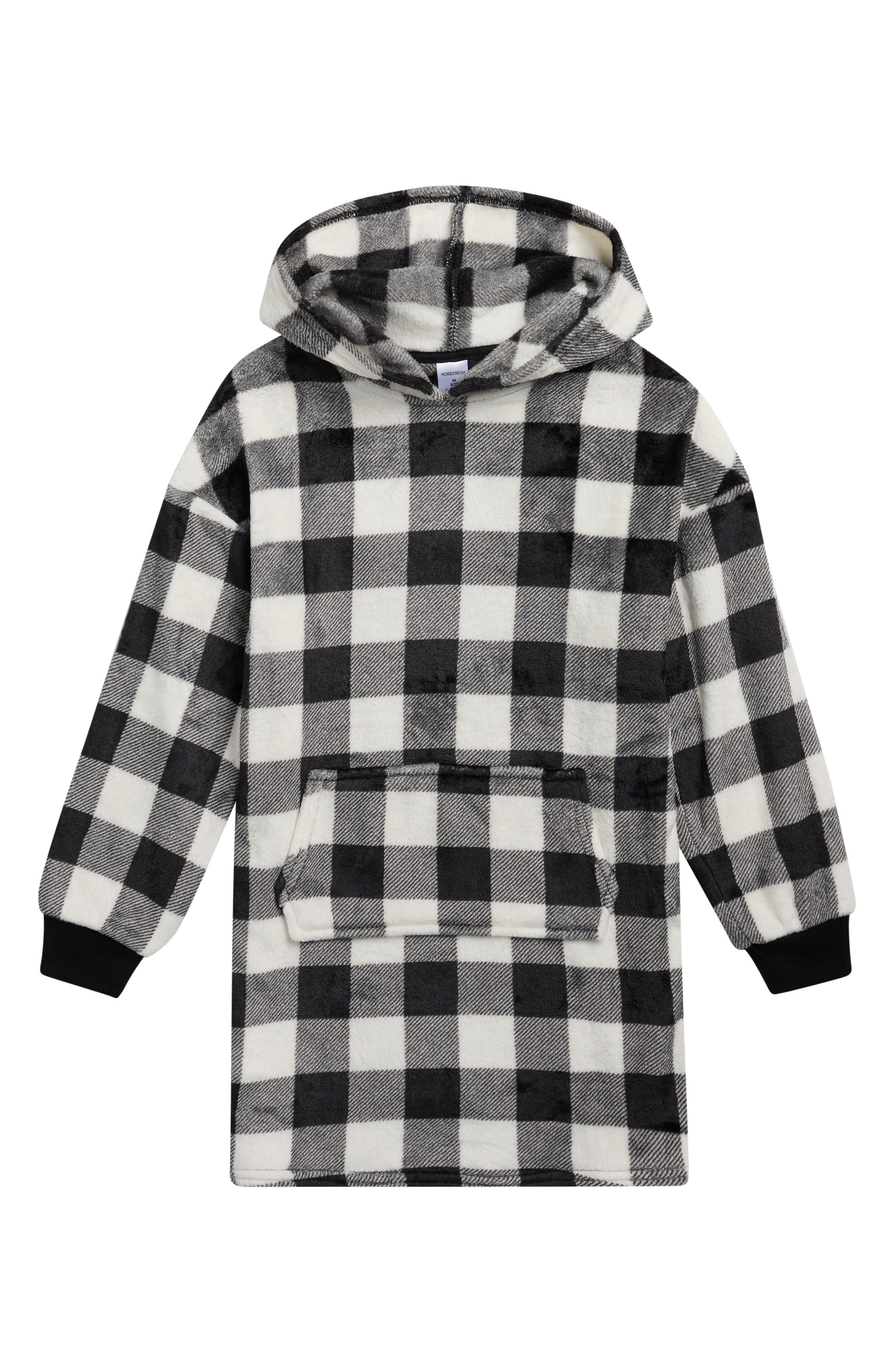 selected IVORY BLACK BUFFALO PLAID