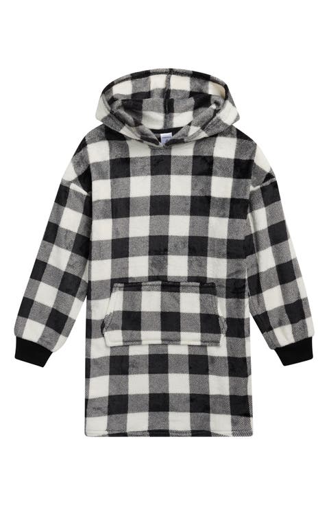 Kids' Oversize Fleece Sleeper Hoodie