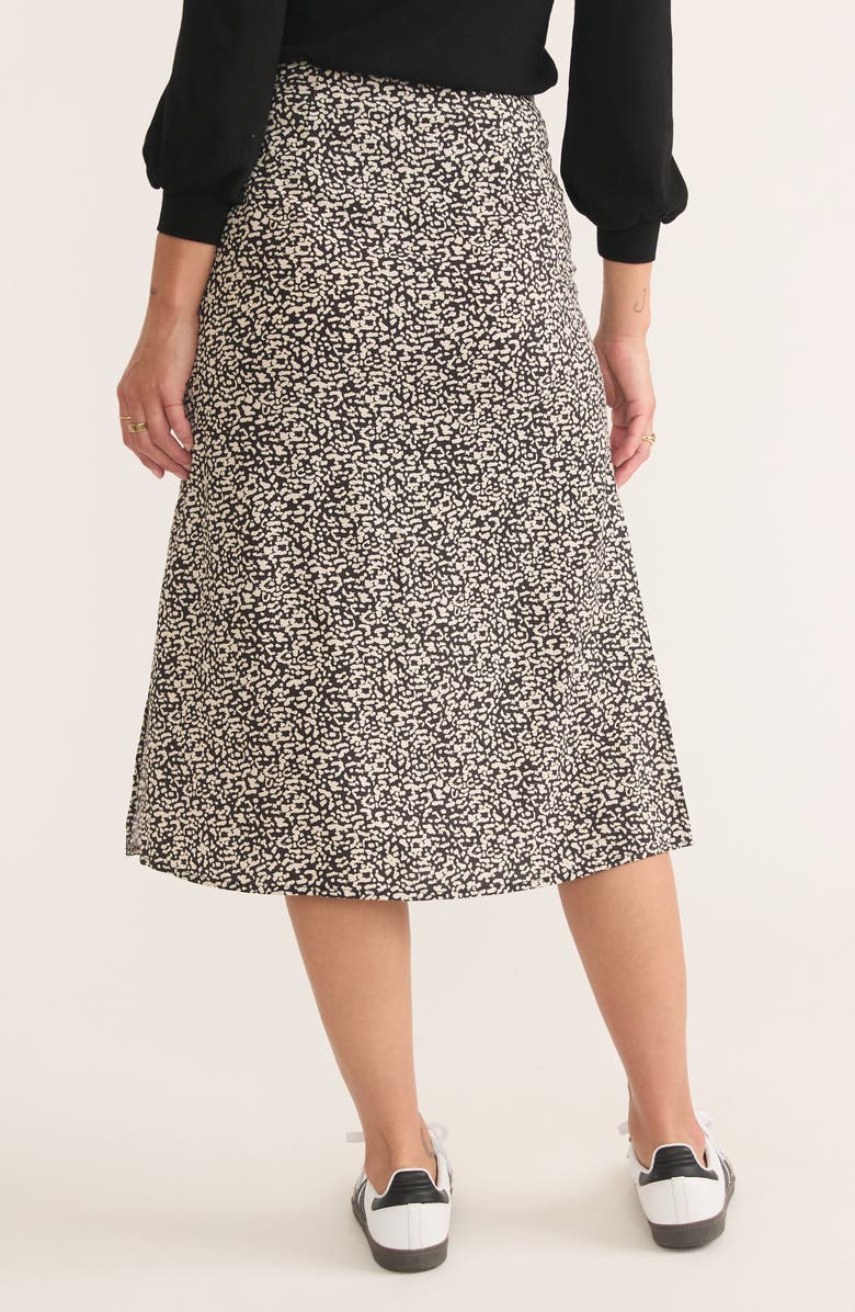 Marine Layer Ryan Print Midi Skirt, Alternate, color, 