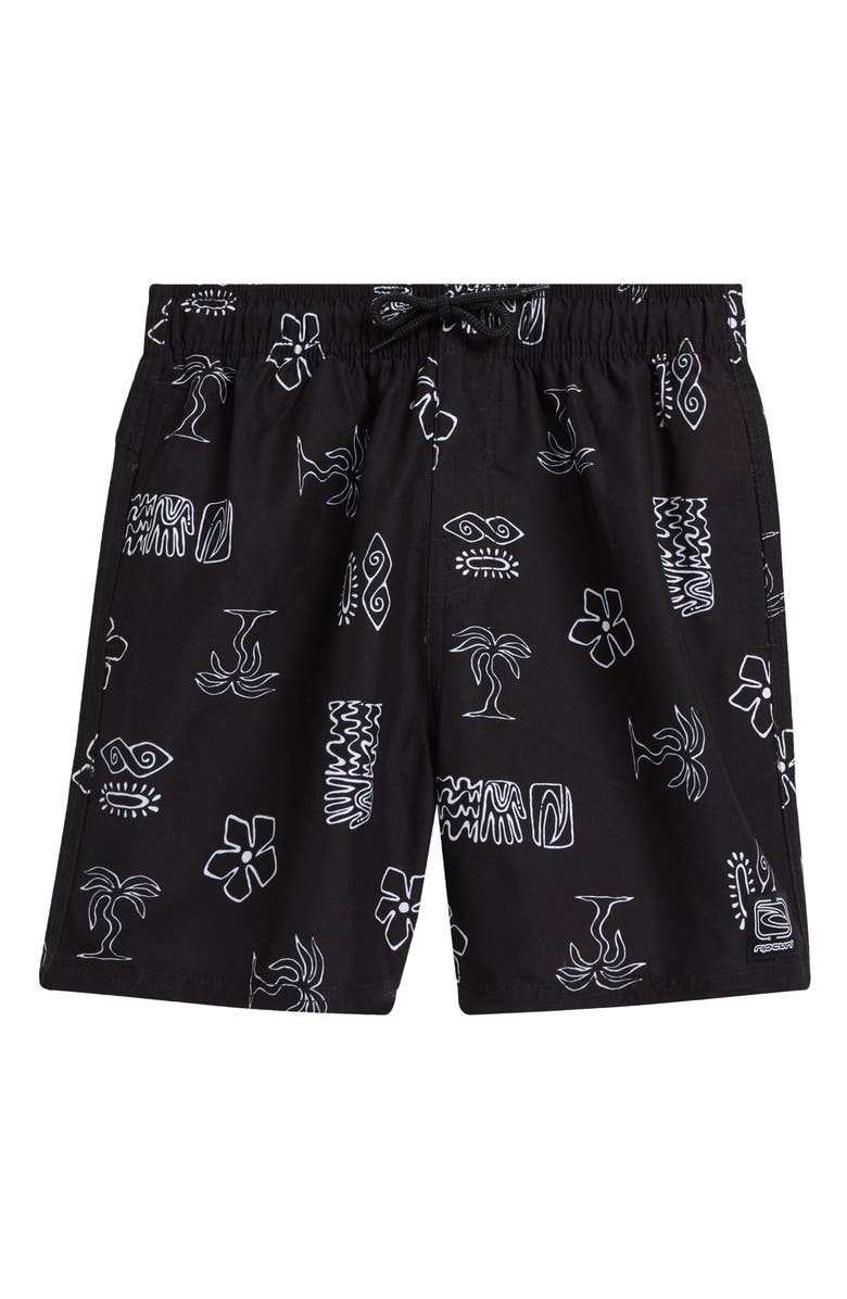 Rip Curl Kids' Evolution Volley Swim Trunks, Main, color,