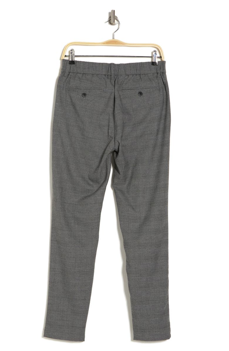 DENIM AND FLOWER Herringbone Pants, Alternate, color, Charcoal