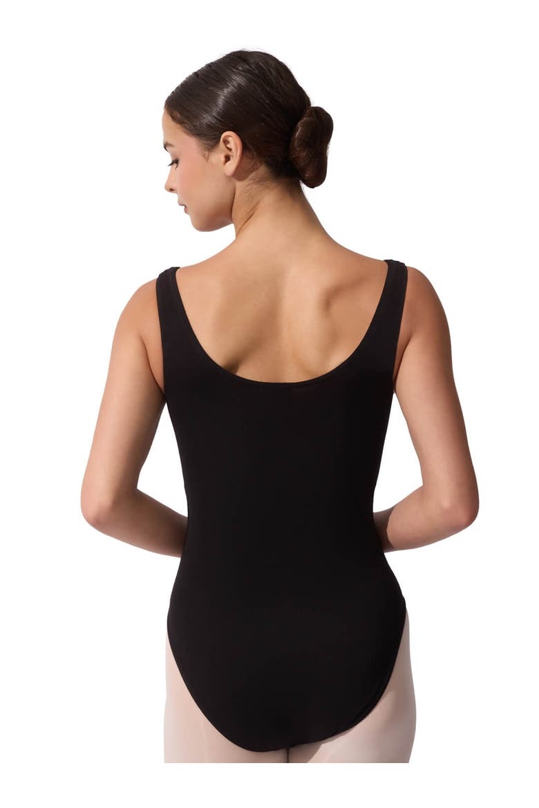 Tank Leotard, Alternate, color, black