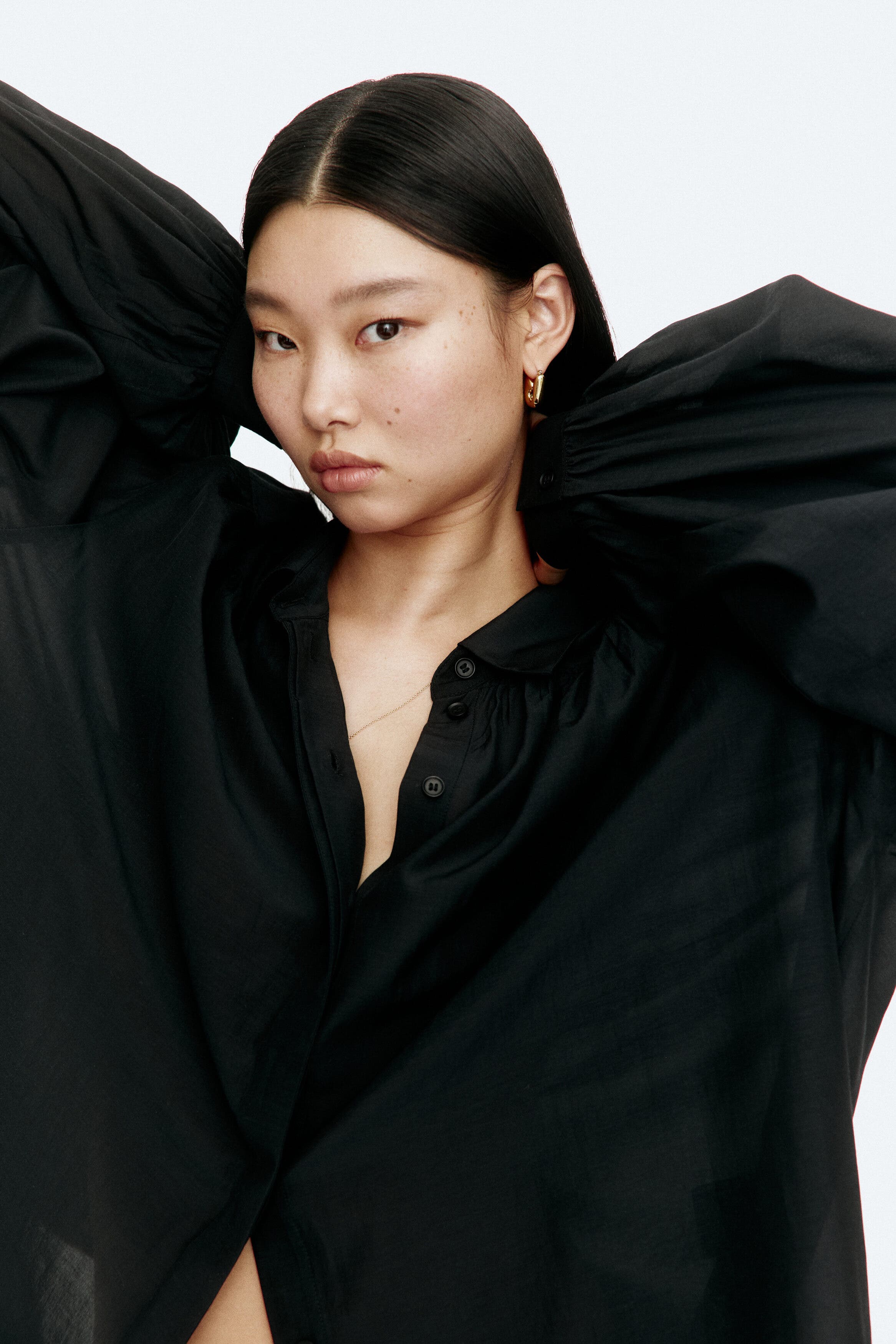 Gathered blouse - image 2