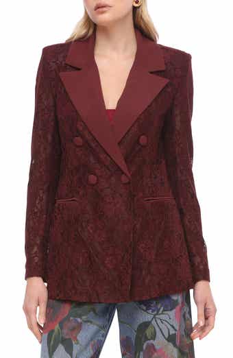 Avec Les Filles Lace Blazer