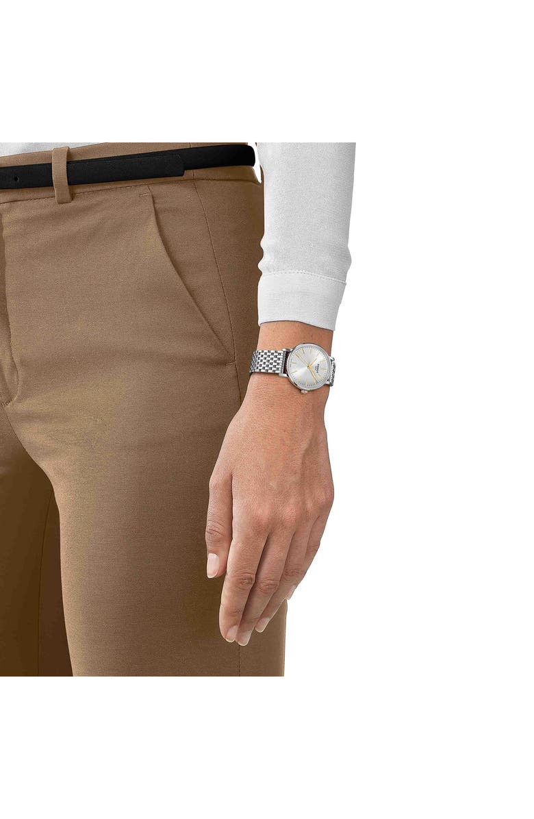 Tissot Everytime Mesh Strap Watch, 34mm, Alternate, color, 