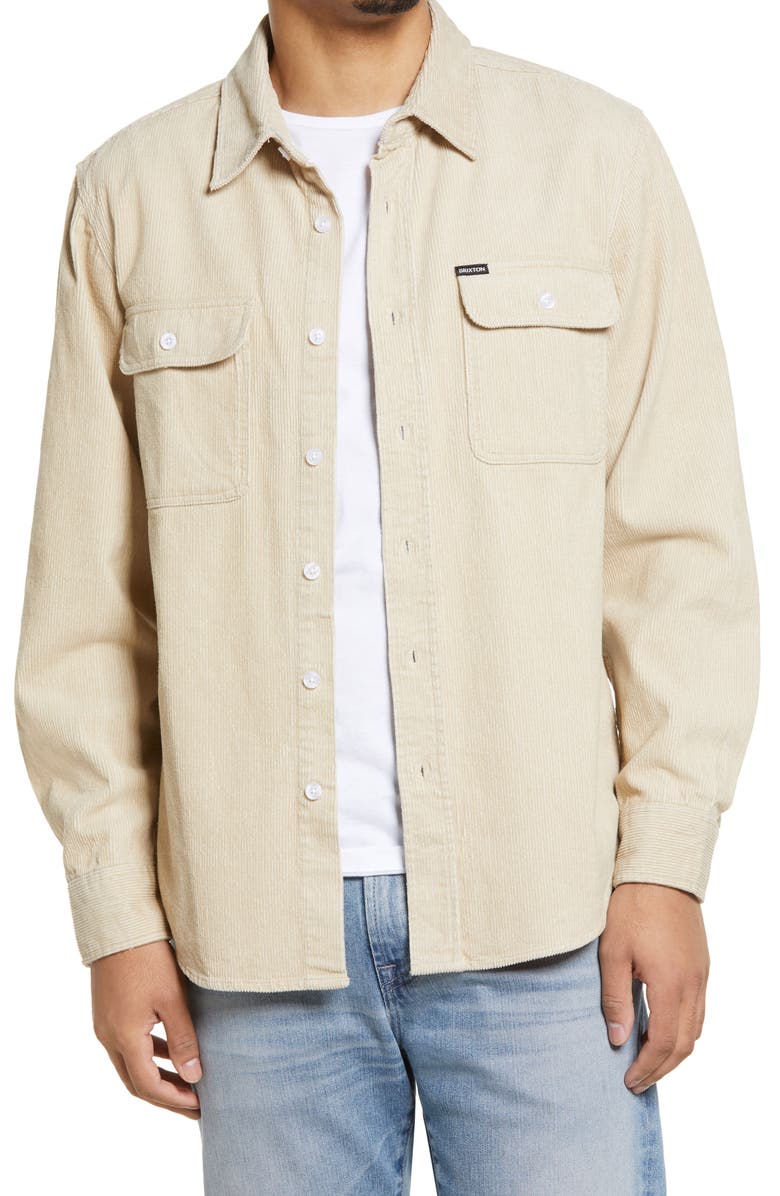 Brixton Bowery Button-Up Shirt, Main, color,