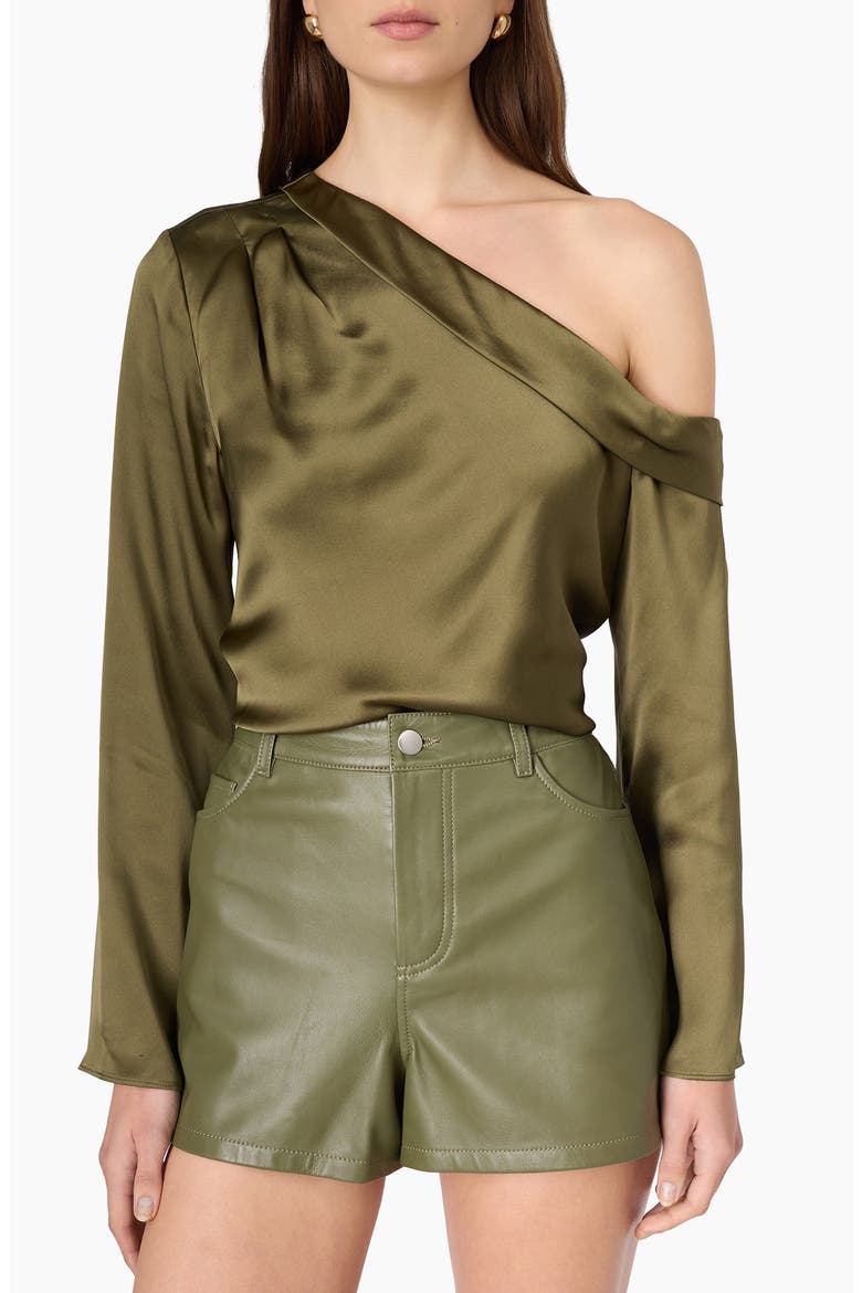 Celeste Asymmetrical Silk Top, Main, color, CAMOUFLAGE