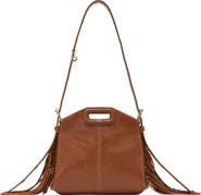 maje Smooth leather mini Miss M bag