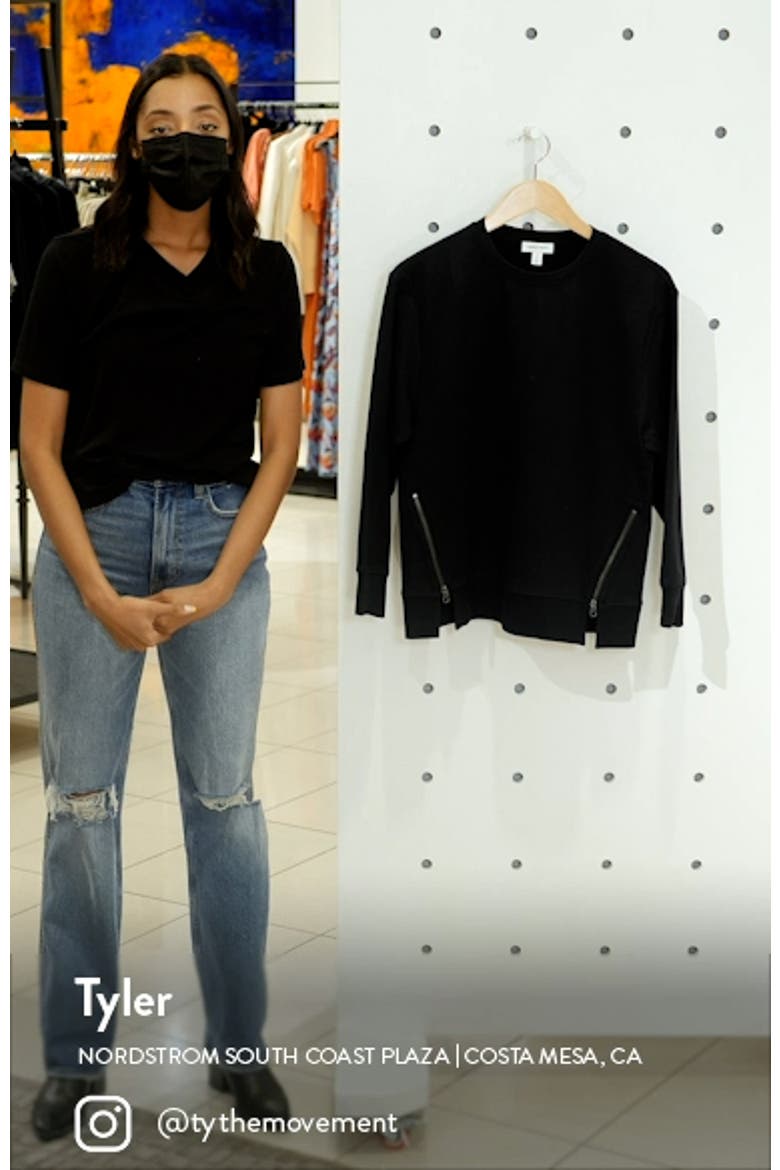 Women's Side Zip Sweatshirt video