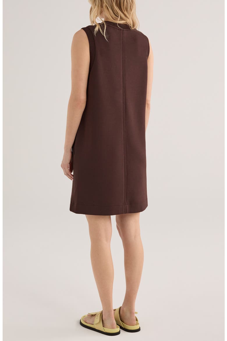 Elba Shift Dress, Alternate, color, COFFEE BEAN