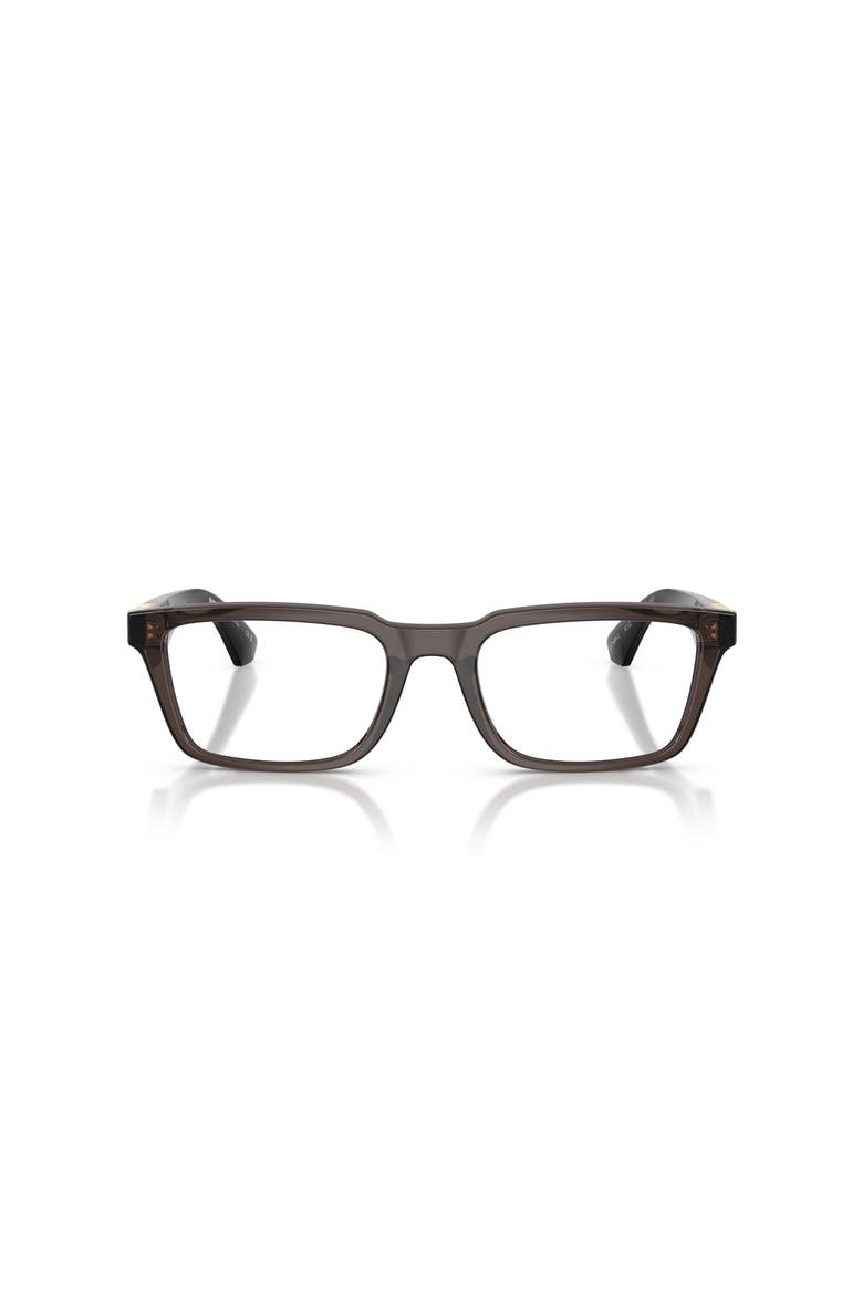 54mm Rectangle optical glasses, Alternate, color, Grey