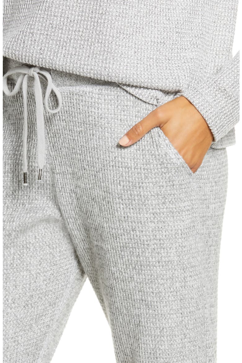 Super Soft Thermal Knit Pajamas, Alternate, color, GREY