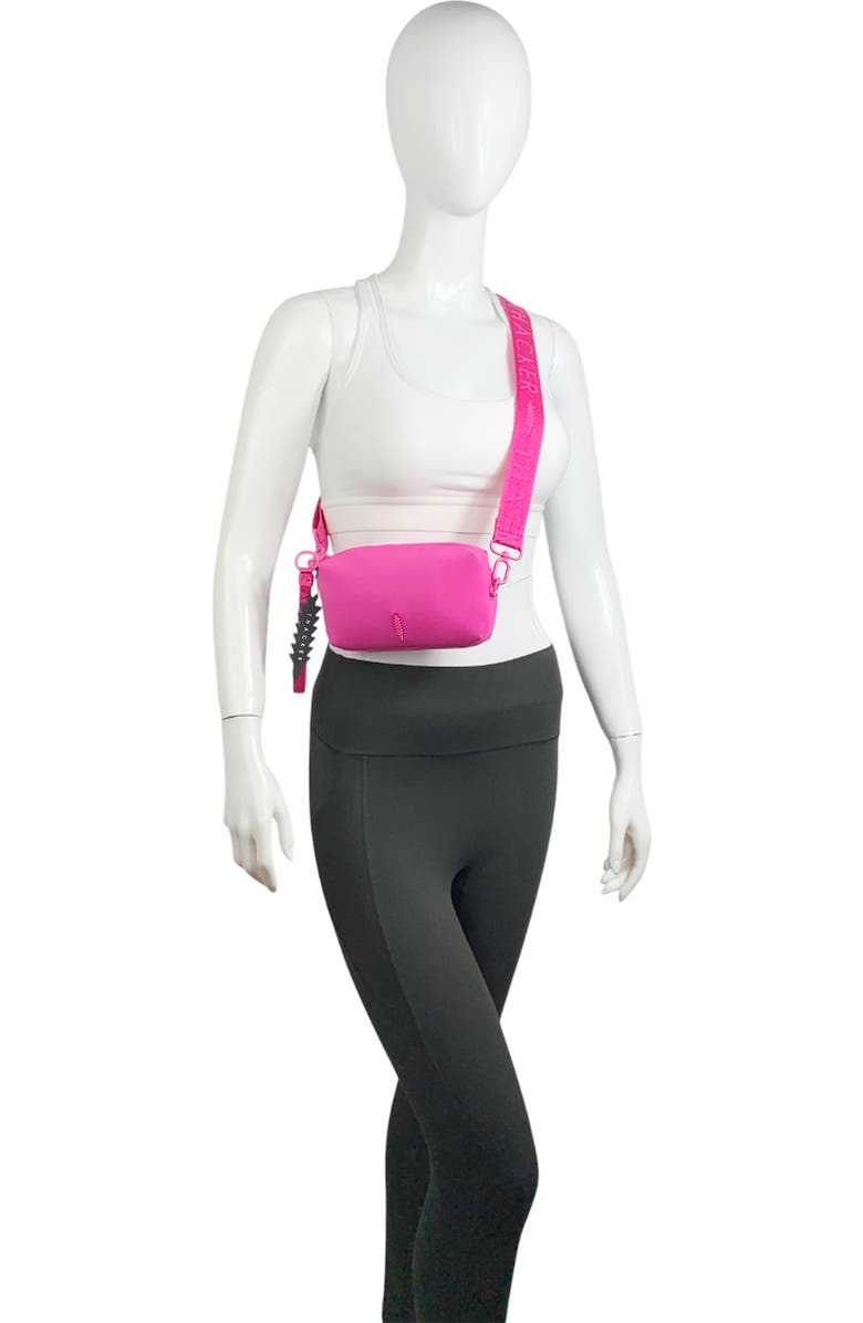Thacker Ella Phone Zip Crossbody Bag, Alternate, color, Fuchsia