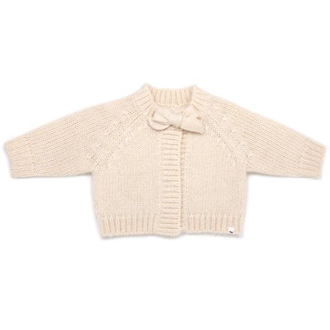 Scandi Bow Cardigan- Infant