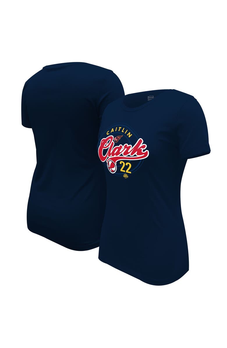 Stadium Essentials Women's Stadium Essentials Caitlin Clark Navy Indiana Fever Runaway T-Shirt, Main, color, 