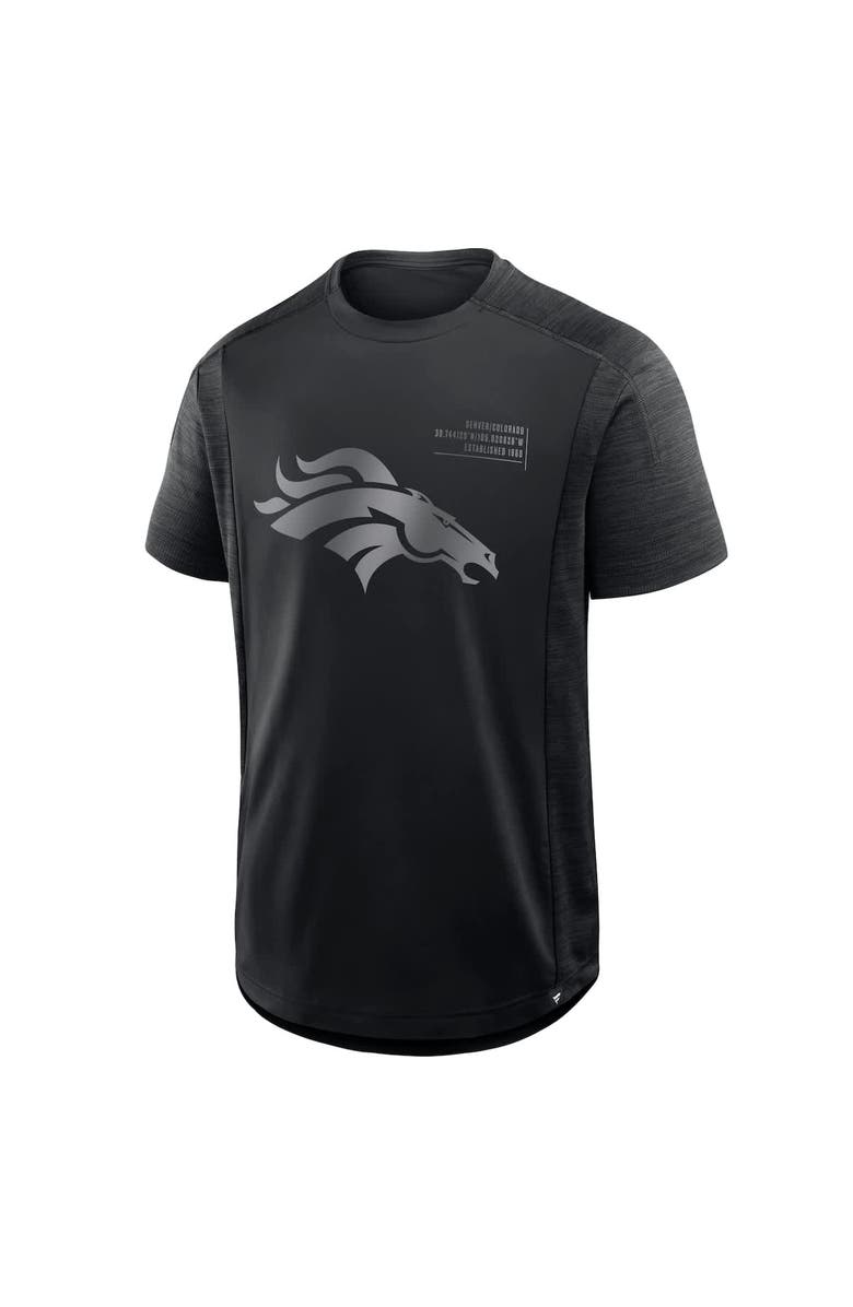FANATICS Men's Fanatics Black Denver Broncos Deceptive Juke T-Shirt, Alternate, color, Black