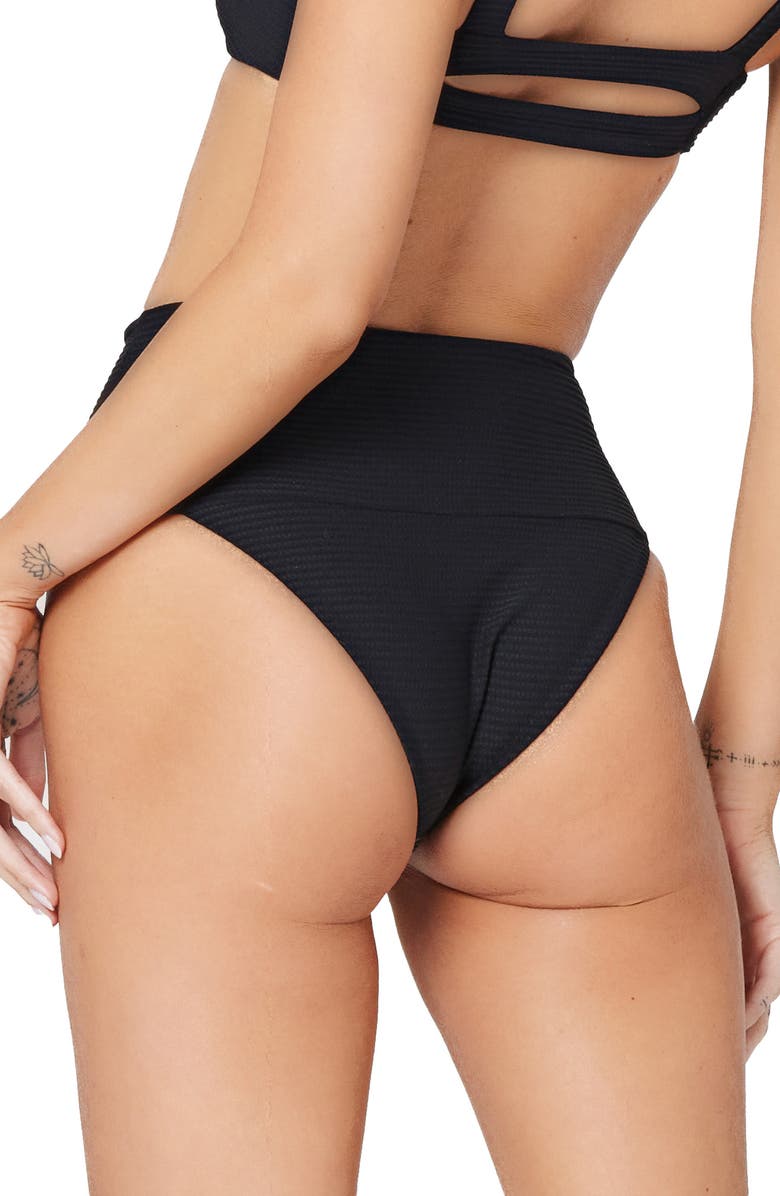 LSPACE L Space Desi High Waist Bikini Bottoms, Alternate, color,