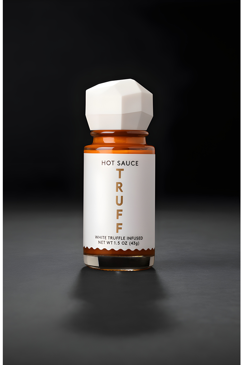 Mini White TRUFF Hot Sauce, Alternate, color, Orange / White