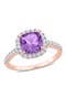  Amethyst/Rose-Plated