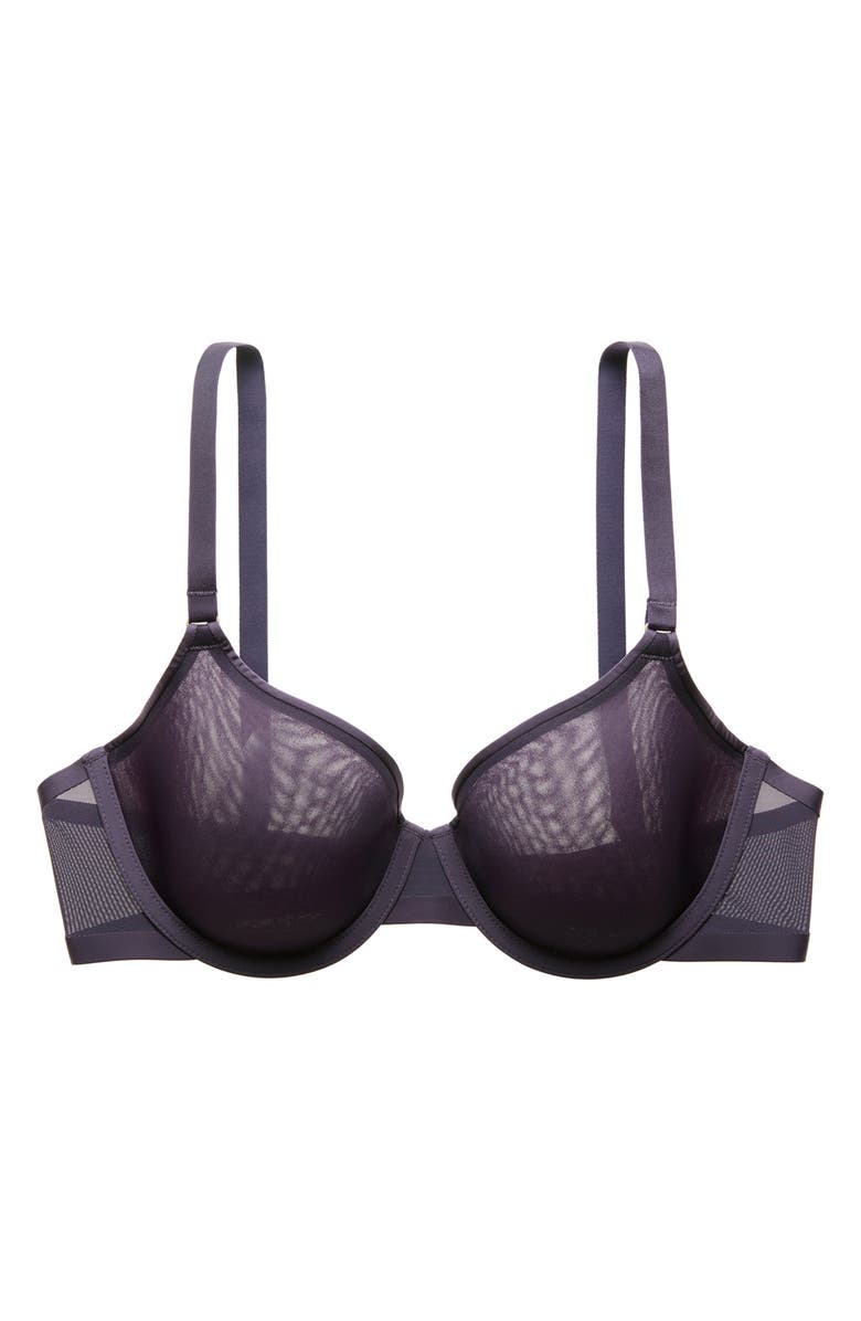 CUUP The Demi Underwire Spacer Bra, Alternate, color, Dusk Purple