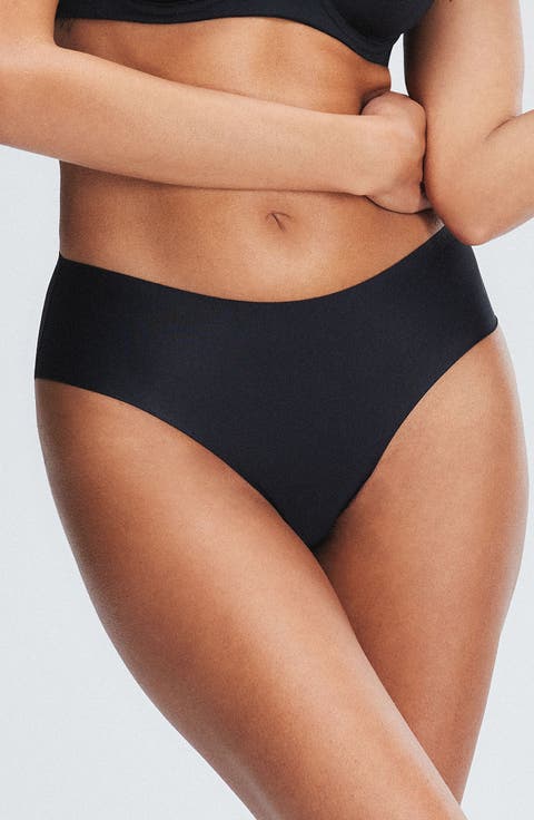 Microfiber No-Show Hipster Briefs (Regular & Plus)