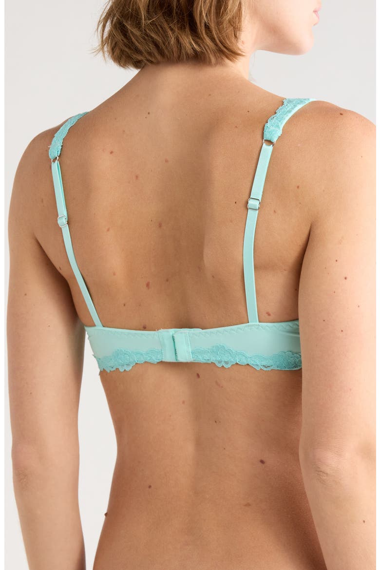 Charlie Plunge Underwire Bra, Alternate, color, BLUE LIGHT