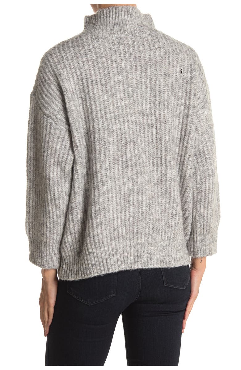 FRNCH Neola Oversized Mock Neck Sweater, Alternate, color,